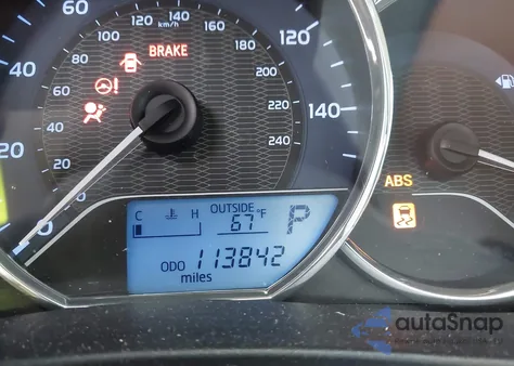 2016 Toyota Corolla L z USA, uszkodzony, nr VIN 5YFBURHE0GP496399